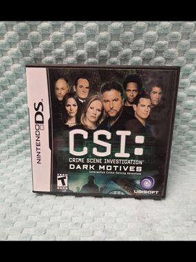 Nintendo DS CSI Game